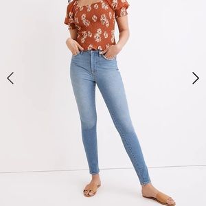 10” High Rise Madewell Jeggings